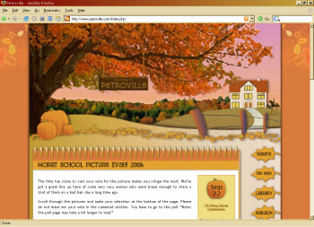 blog template blog design custom graphics fall wordpress