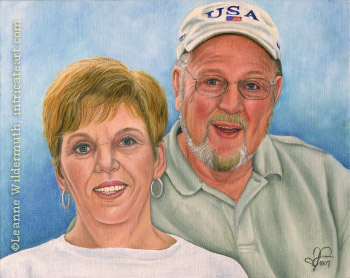 custom oil painting people grandparents mom dad portrait original traditional realistic fine art