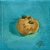 still life oil painting mini chips ahoy candy food eye ate it series