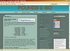 Pounds2Go diet weight loss custom blog design wordpress theme plugins