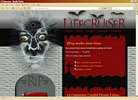 LifeCruiser Halloween custom blog design wordpress theme