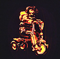 Pumpkin Carving Kayleigh on Trike by Brendon E. Brown