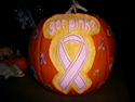 Pumpkin Carving Got Pink by Jackie Crawford