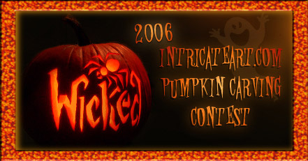 intricateart.com 2006 second annual pumpkin carving contest