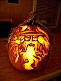 Pumpkin Carving Wizard by Jennifer Sudol-Kearns