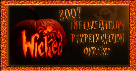 intricateart.com 2007 pumpkin carving contest