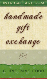 handmade Christmas gift exchange intricateart.com