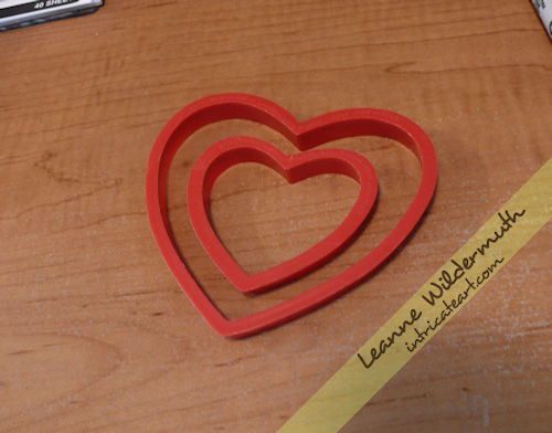 heart shaped cookie cutter 