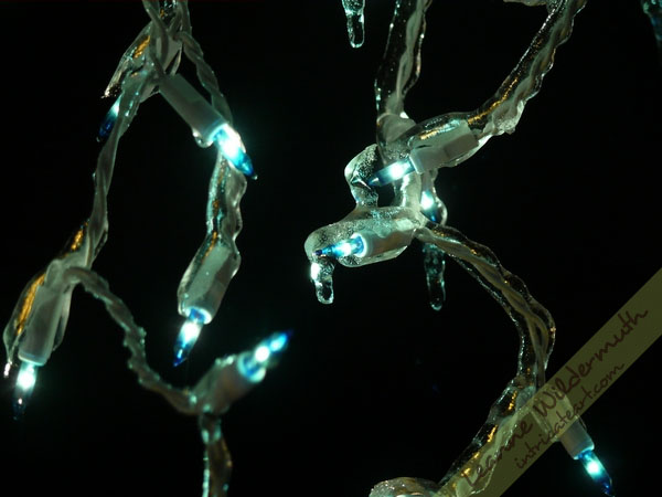 Art Print : Icicle Lights