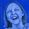 custom monochromatic blue oil painting girl child people portrait original realistic fine art