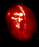 Pumpkin Carving Evil Witch by John Anderson