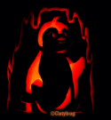 bruce neopets penquin pumpkin carving